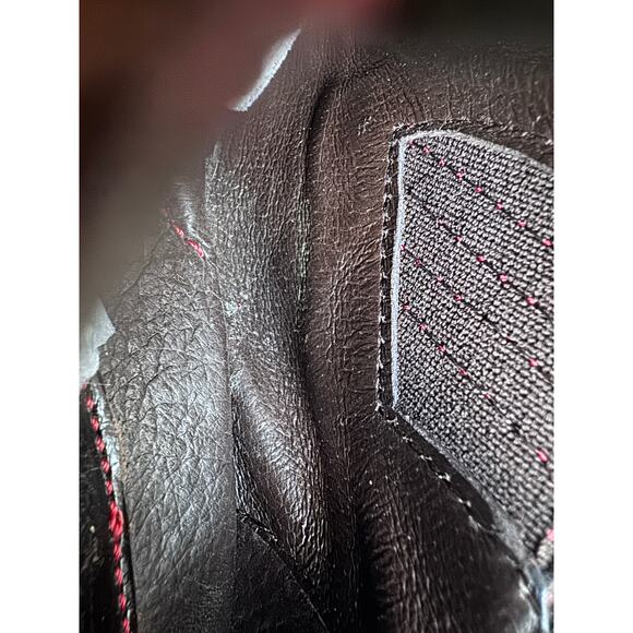 Born Leather Western Booties 8/39 Burgundy Red Stitch Made in Mexico - Picture 6 of 8